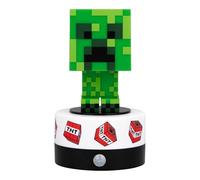 Paladone Minecraft Creeper - Protector de habitación y luz nocturna, lámpara LED con licencia oficial y alarma de seguridad para dormitorios de niños, adolescentes, hogar, regalo para jugadores