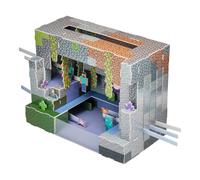 Paladone Minecraft - Kit de construcción 3D, escena de caverna subterránea de 40 piezas, no requiere pegamento ni tijeras, con licencia oficial