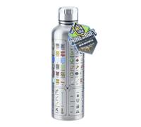 Paladone Minecraft metal water bottle, officially licensed gaming merchandise, 1