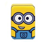 Paladone Minions Illustrated Playing Cards - Juego de cartas clásico con licencia oficial de Mi villano favorito en lata coleccionable, personajes icónicos con Kevin Stuart y Bob, regalo para los fans