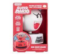 Paladone Nintendo Super Mario Boo Luz nocturna y alarma con sensor de movimiento, lámpara led con licencia oficial, para dormitorios infantiles, adolescentes y hogar, idea de regalo