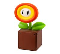 Paladone Lámpara LED Super Mario Fire Flower – Licencia oficial Nintendo, alimentada por USB