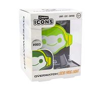 Paladone Overwatch Icon Light | Coleccionable Lucio Lámpara | Ideal para dormitorios de niños, Oficina y hogar | Pop Culture Gaming Merchandise, Verde