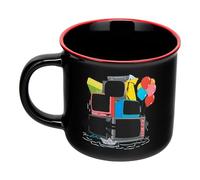 Paladone Pennywise - Taza de café de cerámica con cambio de calor, 350 ml, con licencia oficial de IT The Movie, para té y chocolate caliente, regalo para fanáticos del cine de terror