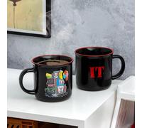 Paladone Pennywise - Taza de café de cerámica con cambio de calor, 350 ml, con licencia oficial de IT The Movie, para té y chocolate caliente, regalo para fanáticos del cine de terror