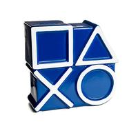 Paladone Playstation Icons Money Box - Hucha para Dinero, Color Azul, Talla única