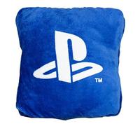 Paladone Playstation - Manta de cojín 2 en 1 con Licencia Oficial de Sony, Manta Plegable Suave y esponjosa, diseño Compacto para decoración de Sala de Juegos o Dormitorio, Ideal para Viajes, 120 x