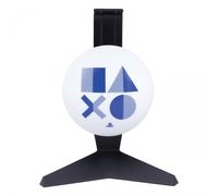 Soporte para auriculares PlayStation con luz - Producto oficial, soporte para auriculares de configuración de juego, regalo para gamers, alimentado por USB