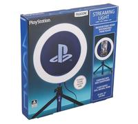 Paladone Aro de luz con trípode PlayStation Streaming Light – licencia oficial, soporte y 3 modos