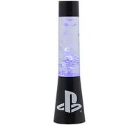 Lámpara de Lava con Purpurina PlayStation, Lámpara de Flujo para Iluminación de Ambiente, 33 cm