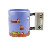 Paladone PP5098NN Nintendo NES Controller - Taza de café de gran tamaño, 300 ml, cerámica, multicolor