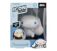 Paladone sanrio cinnamoroll icon light, 9cm kawaii figurine lamp, aaa