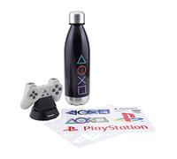 Paladone Set de regalo Playstation con luz de iconos, pegatinas y botella - Mercancía oficial