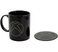 Set de Taza Xbox y Posavasos de Metal - Taza Cerámica con Posavasos, Regalo para Gamers, Producto Oficial, 300ml