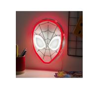 Paladone Spiderman - Luz LED de neón para montaje en pared, con licencia oficial de Marvel, para dormitorio de niños y niñas o cueva de hombre, regalo coleccionable de cómic de superhéroe