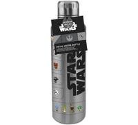 Botella metálica paladone star wars personajes
