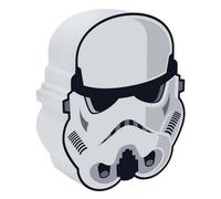 Luz de noche Stormtrooper Star Wars - Producto oficial Lucas Film, lámpara de escritorio y decoración, regalo para fans de Mandalorian, funciona con baterías