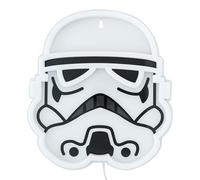 Paladone Star Wars Stormtrooper Lámpara de pared led con forma de casco, luz de neón con cable, licencia oficial, para decorar hogar, dormitorio o sala de estar, regalo para fans
