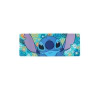 Paladone Stitch - Alfombrilla de escritorio con licencia oficial de Disney, alfombrilla de mouse de goma antideslizante, vibrante diseño tropical de Lilo y Stitch, perfecto para jugar, trabajar o