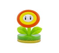Paladone Super Mario Fire Flower 3D Icon Light BDP | Producto oficial coleccionable Nintendo | Idea de regalo único | Luz nocturna brillante o lámpara de escritorio | Funciona con 2 pilas AAA, Verde