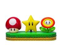 Paladone Super Mario Icon Light - Lámpara de escritorio con licencia oficial de Mario Brothers, decoración de sala de juegos y mercancía para niños y niñas, accesorio de regalo de luz nocturna para
