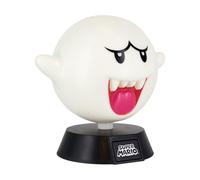 Paladone Super Mario Icons Boo Light - 10cm LED Character Light, Battery Powered, Official Nintendo Merchandise
