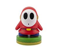 Paladone Super Mario Shy Guy 3D Icon BDP | Producto Oficial Coleccionable Nintendo | Idea de Regalo único | Luz Nocturna Brillante o lámpara de Escritorio | Funciona con Pilas 2 x AAA, Blanco