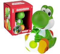 Paladone Super Mario Yoshi GloBuddies Light - Licencia oficial | Luz Yoshi de 15cm • Función de Huevo Iluminado • Portátil con batería • Decoración mona • Regalo de Nintendo