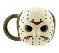 Paladone Taza 3D Viernes 13 Mascara de Jason en Relieve