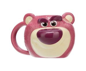 Paladone Taza de cerámica Lotso Huggin Bear de 680 ml, con licencia oficial de Disney Toy Story, ideal para té, chocolate caliente y más. Un regalo para los fans de la cultura pop.