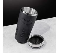 Paladone Taza de Viaje Batman - Tumbler Reutilizable para Café y Té, Termo para Viajes 450ml