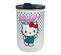 Paladone Taza de viaje Hello Kitty – Sanrio con licencia oficial, con tapa, aislada, 350 ml