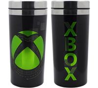 Taza de viaje XBOX - Termo oficial, mantiene bebidas calientes y frías, regalo para gamers, óptimo para viajes, 450ml (15 oz)