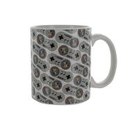 Paladone Taza Desayuno Super Nintendo, Cerámica, Multicolor, 11x9x9 cm