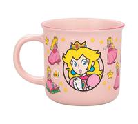 Paladone Taza térmica Princesa Peach de Super Mario 300 ml cerámica rosa Licencia oficial Nintendo