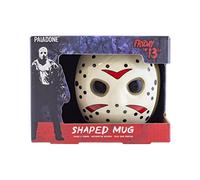 Paladone Taza Viernes 13 - Taza Oficial con Forma de Máscara de Jason Voorhees, Decoración de Halloween 500ml