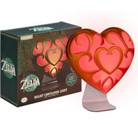Paladone The Legend of Zelda Heart Container Light - Lámpara oficial de Nintendo para sala de juegos, 2 modos de luz, regalo de iluminación de estado de ánimo para jugadores