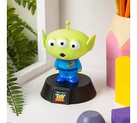 Paladone Toy Story Alien Icon Light - 3D Character Lamp for Bedroom, Desk or Shelf - Soft Glow Kids Night Light - Battery Powered