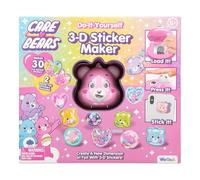 Paladone WeCool Care Bears Hacedor de Stickers 3D DIY para Niños, Kit de Manualidades Oficialmente Licenciado para Niñas y Niños, Hace 30 Stickers Personalizados, Regalo y Juguete Creativo Divertido
