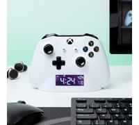 Paladone Reloj Despertador Xbox Controlador - Despertador Digital, Decoración de Dormitorio, Regalo para Gamers, Alimentado por USB