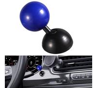 Palanca Boton Arranque Coche,Car Push to Start Button Rocker,Car One Button Start Lever,Car Engine Start Stop Button Joystick,Accesorios de Arranque Y Encendido para Automóviles(Azul)