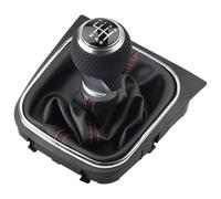 Palanca Cambio Marchas Para Ibiza 6J Para Seat Para Leon MK1 Para Passat MK4 Para Golf 5 6 Para VW Para SCIROCCO Para Octavia Pomo Palanca Cambios Cubierta(6 Speed3)