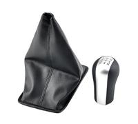Palanca Cambio Para Toyota Para Corolla Para Yaris Vitz Para Avensis Para RAV4 Para Verso Para Aygo Pomo Cambio Manual Funda PU 5/6 Speed(B-dust-proof 5Speed)