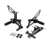 Palanca Cambios Aluminio Motocicleta Pedal Freno, Reposapiés, Estribos Traseros para Triumph para Daytona 675 2006-2012 Reposapiés Delanteros