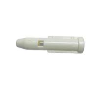 Palanca Cambios Coche Adaptador Funda para Pomo Cambio Marchas Coche, Color Blanco, para Peugeot 106, 107, 206, 207, 301, 306, 307, 308, 3008, 406, 5008 Y 605 Pomo Cambio Marchas Coche