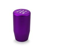Palanca Cambios Coche Perilla De Cambio De Marchas De Aluminio De 70 Mm Y 5 Velocidades para Palanca De Cambios M8, M10 Y M12 Pomo Cambio Marchas Coche(Purple)