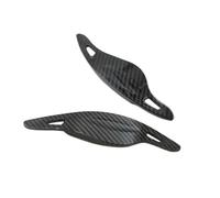 Palanca Cambios Compatible con para 3 5 6 7 8 Series para X3 X4 X5 X6 X7 para M5 Paleta Cambio Trasero para Volant Coche Extensiones palanca cambio(Carbon Blac K)