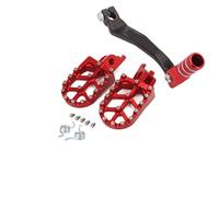 Palanca cambios para motocicleta Reposapiés traseros para motocicleta, pedal de palanca de cambios y freno para CRF250L CRF250M 2013-2020 para CRF250 para RALLY 2017-2020 CNC