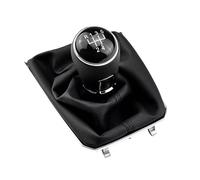 Palanca cambioscoche Compatible Con VW Para Passat Para B8 Para 3G5 2014, Pomo De Cambio De Marchas Manual De 5/6 Velocidades Con Funda Protectora.(5 Speed)