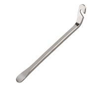 Palanca de acero inoxidable para mantenimiento de neumáticos, herramienta esencial para reparaciones de bicicletas en tubos interiores y artículos inflables (B)